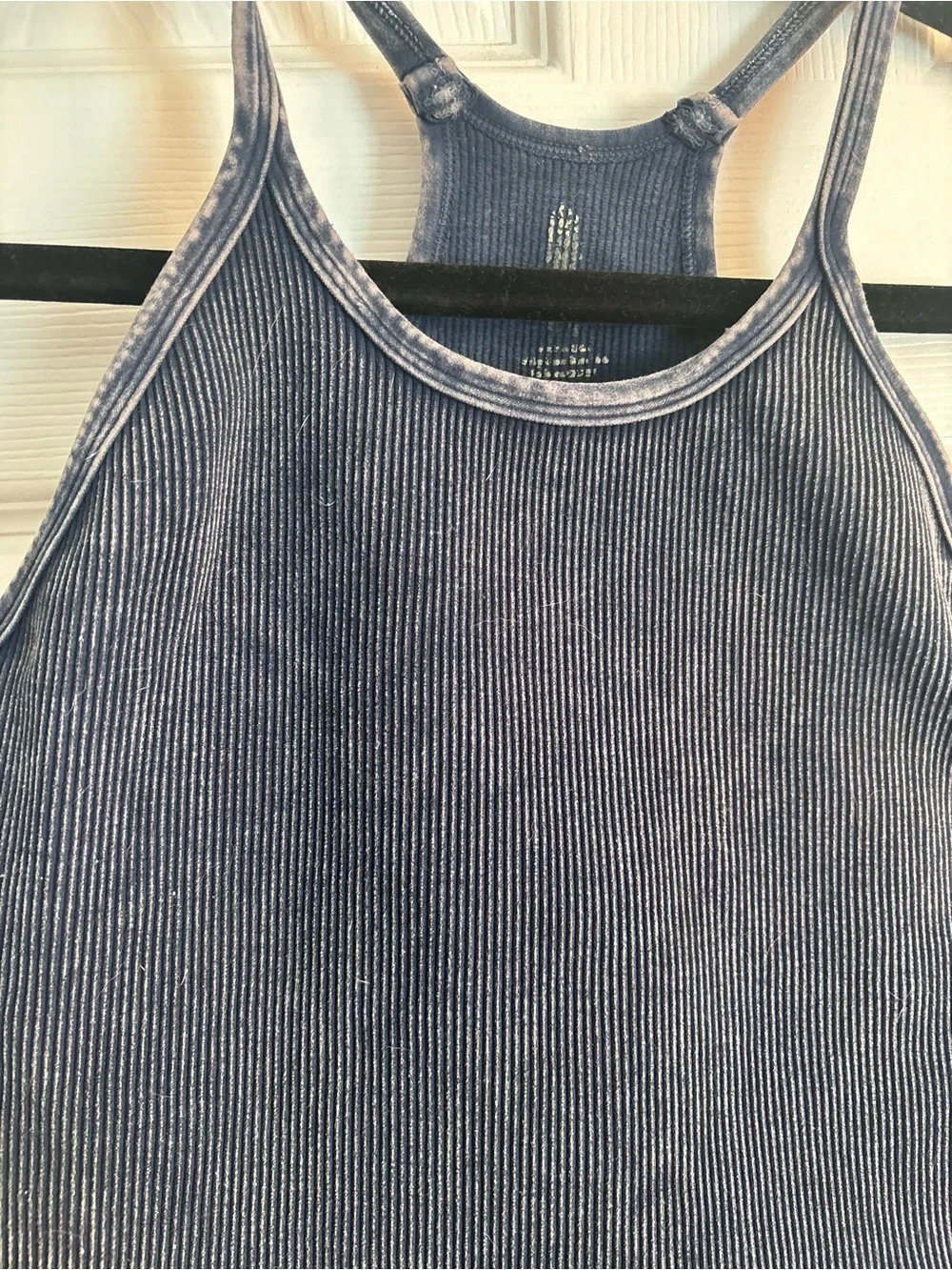 Free People fitted ribbed